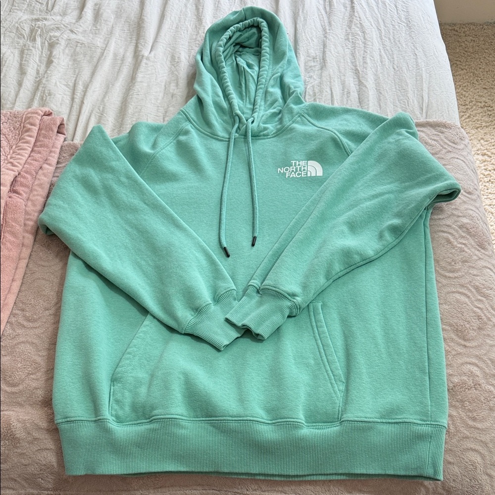 The North Face Light Green Pullover Hoodie